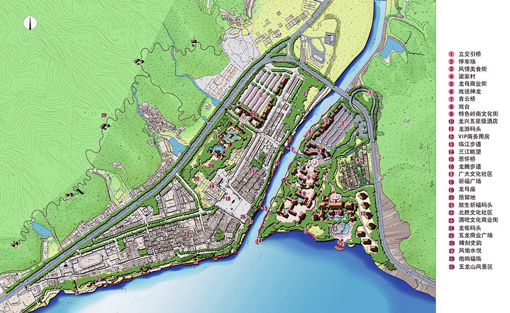 園林景觀設計總平面圖