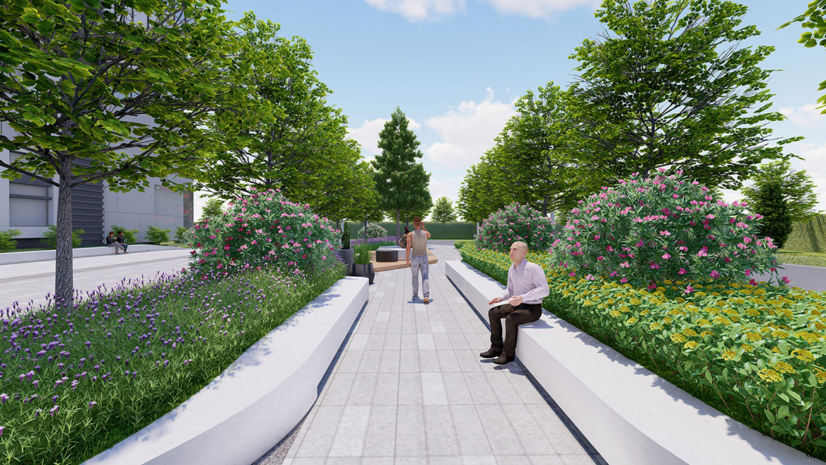 產業(yè)園區(qū)景觀設計案例8