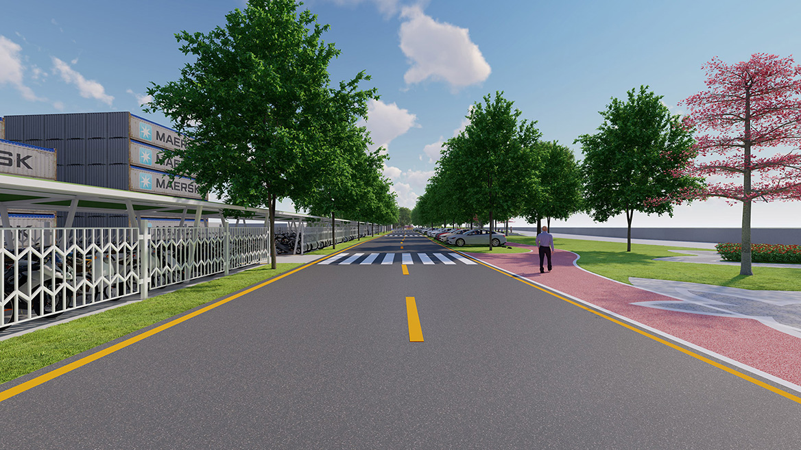 工業(yè)園沿江區(qū)域美化項目景觀設(shè)計案例6